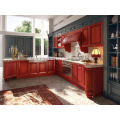 9 years no complaint factory directly red kitchen furniture for Philippines market